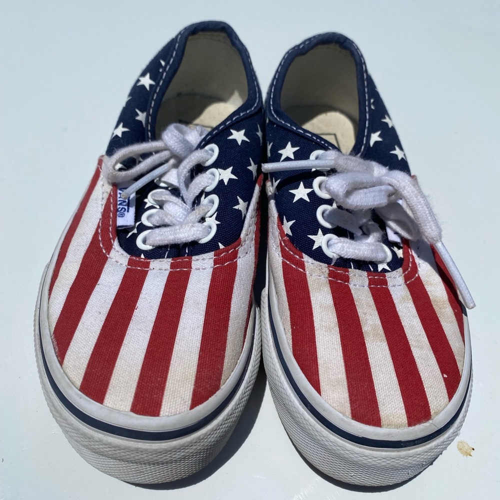 VANS AMERICAN FLAG